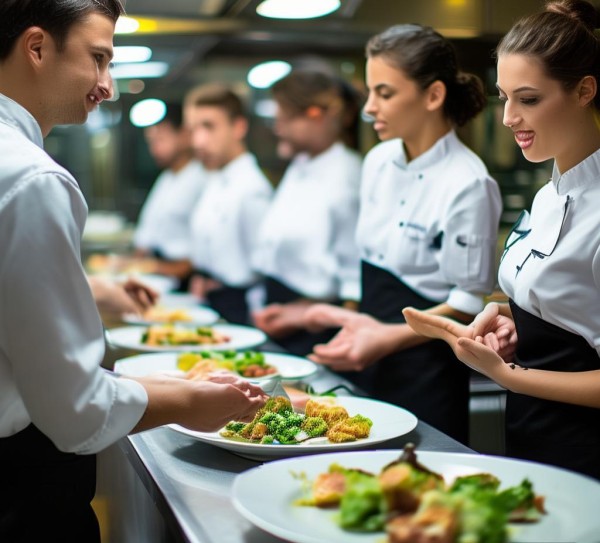 传递礼仪与服务规范，传递专业精神——传菜部门人员服务规范与礼仪示例