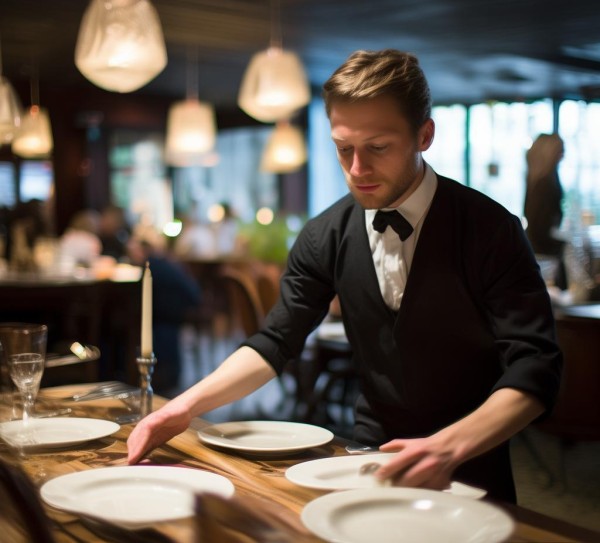 餐厅服务员收台快，你知道吗？