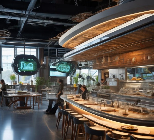 餐饮店,未来与创新的完美结合 餐饮店,未来与创新的完美结合