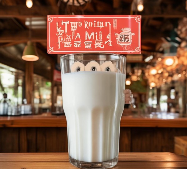 餐厅两元一杯牛奶,从健康到趣味的双刃剑 餐厅两元一杯牛奶,从健康到趣味的双刃剑